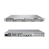 Supermicro SuperServer 6015B-NTB - Rack - 2-way - no CPU - RAM 0 MB - SATA - hot-swap 3.5