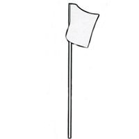 Boundry Flags, 50 Pk by Radio