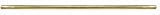 Plumbest S03-055 60-Inch Shower Curtain Rod, Polished Brass