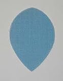 4 sets Light Blue Nylon Pear flights - Cloth, Fabric, Ripstop