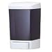 San Jamar SF46 Classic Bulk Foam Soap Dispenser, 46 oz Capacity, 5-3/8" Width x 8-1/8" Height x 4-1/4" Depth, Black Pearl