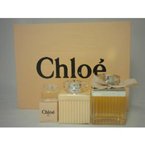 Chloe Perfume Gift Set For Women: Eau De Parfum 2.5 oz + Perfumed Body Lotion 3.4 oz + Eau De Parfum 0.17 oz (mini)