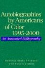 Review Whitston Publishing Company  / Autobiographies by Americans of Color: An Annotated Bibliography, 1995-2000