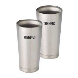 THERMOS �^��f�M�^���u���[2�Z�b�g �V���o�[ 400ml JMO-GP2