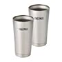 THERMOS �^��f�M�^���u���[2�Z�b�g �V���o�[ 400ml JMO-GP2