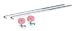 Westward 1EFZ8 Battery Hold Down Bolts, 10 In