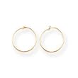Hoop Earrings- 14kt Gold Polished Small Endless