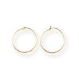 14k Small Endless Hoop Earrings - Measures 10x10mm
