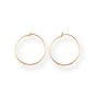 Hoop Earrings- 14kt Gold Polished Small Endless