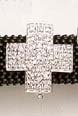10kt Solid White Gold Charm- DS1126