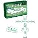 Golf Double-Six Dominoes (TIN)