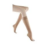 Sigvaris Women's Support Therapy Sheer Fashion Open Toe Moderate Support Knee Highs