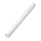 Quality Park 46008 White Kraft Mailing Tubes w/Recessed End Plugs, Inside: 24x2 Dia., 25/ctn