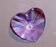 28mm Swarovski Strass Light Violet Heart Crystal Prisms #8781-28