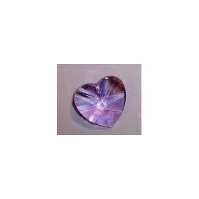 28mm Swarovski Strass Light Violet Heart Crystal Prisms #8781-28