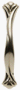 Amerock BP1471-O74  3" Sterling Brass Delicate Pull