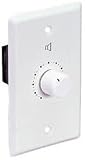 70V 30W Speaker Attenuator Wall Plate