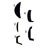 Rigid Vinyl Rub Rail Vinyl Half Oval Rub Rail 1 X 12'