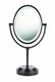 Conair BE47BR Double-Sided Illuminated Oval Mirror, Oiled Bronze