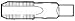 Vermont American Pipe Tap, 3/8
