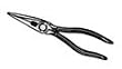 Channel-Lock 6 inch Long Nose Plier with Side Cutter