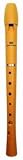 Product details for MIE Two-Piece C-Soprano Recorder (Bone-Colored)