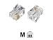 Blue World Bleil ModularPlug RJ11 6p4c, 10 Stück