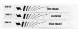 Vermont American 30045 3-Piece Bi-metal U-shank Jig Saw Blade Set