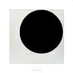 Black Circle art print by Kasimir Malevich, 70cm x 70cm