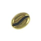 Coffee Bean Gold Lapel Pin