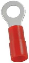 NYCRIMP 5UGT9 Terminal, Ring, 22 to 16AWG, #8Stud, PK100