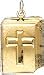 Bible with Cross, 14K Gold Charm