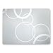 Lifestyle Collections Glass Chopping Board - Circles - 1203CCLEU