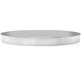 14K White Gold Bangle Bracelet, 7mm (1 4) by Szul