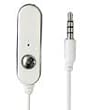 3.5mm Remote Control With Volume Control(White) for Microsoft mp3