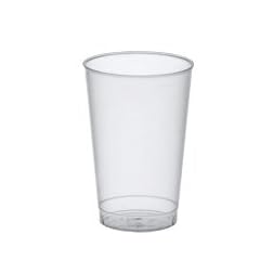 25 Trinkbecher, PP 0,3 l � 7,8 cm � 11,8 cm transluzent unzerbrechlich Mehrwegbecher
