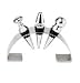 Three Piece Stopper Set In Stainless Steel