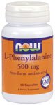 L-Phenylalanine by NOW Foods - (500mg - 60 Capsules)