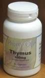 Priority One Vitamins - Thymus 300 mg 90 caps [Health and Beauty]