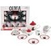 Schylling Olivia Porcelain Tea Set 13 Pieces