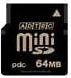 AD-MSDP64M MINI SDカード 64MB