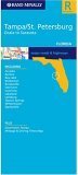 Rand Mcnally Tampa/ St. Petersburg, Ocala to Sarasota, Florida: Major Roads & Highways