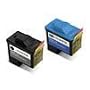 Dell T0529 & T0530 -2 Pack - Black & Color Ink Cartridges