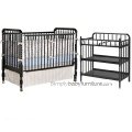Da Vinci 2 Piece Nursery Set - Jenny Lind Crib & Changing Table w/ Pad - Ebony