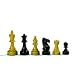 Philos-Spiele 2220 - Nero 16 Figuren schwarz, Königshöhe 95 mm