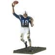 ** Possible Opener Plastic Outer Package Damaged** Johnny Unitas #19 Baltimore Colts Blue Jersey 6 Inch Action Figure McFarlane NFL Legends Series 1