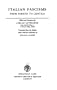 Italian fascisms from Pareto to Gentile, (Roots of the Right: readings in fascist, racist and elitist ideology)
