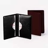 Classic Vinyl Business/Credit Card Wallet, 4x2-5/8, Ebony SAM81000