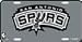 San Antonio Spurs License Plate Image