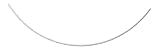 14k White Gold .7mm Neckwire Necklace